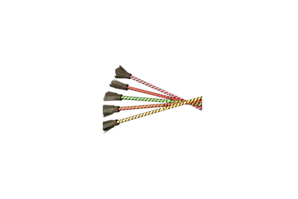 Bâton Fleur spiral 69cm (bâton du diable) sans baguettes