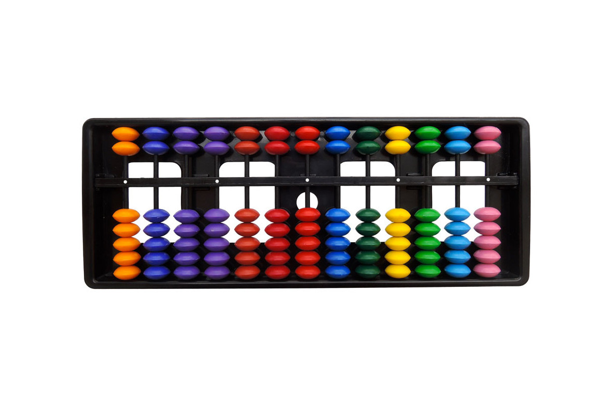 Boulier didactique (Suan Pan) 13 colonnes