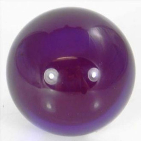 Balle Acrylique 75mm Violette