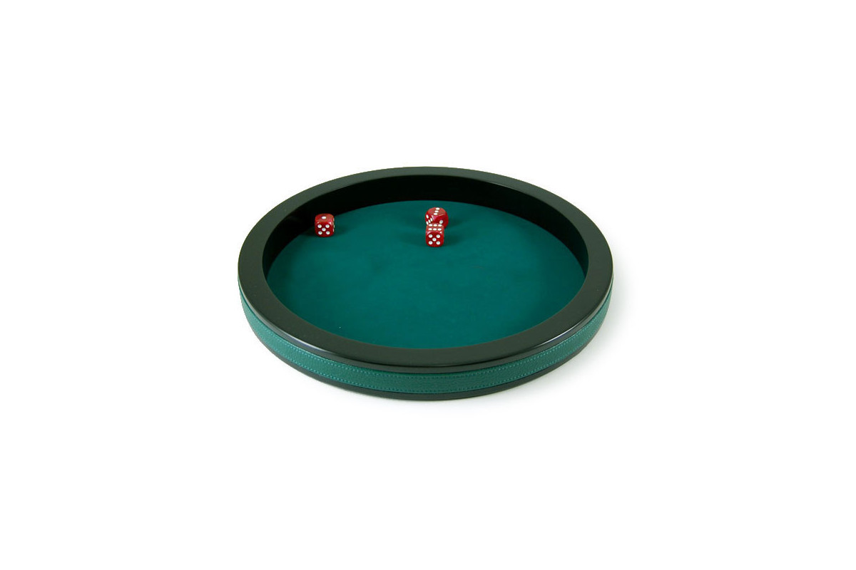 Piste de dés Prestige 30cm verte