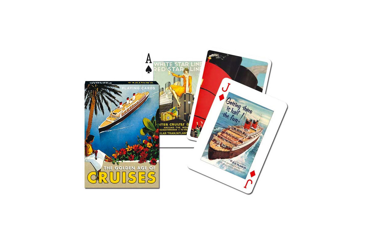 54 cartes Croisières (Golden Age of Cruises) - Piatnik