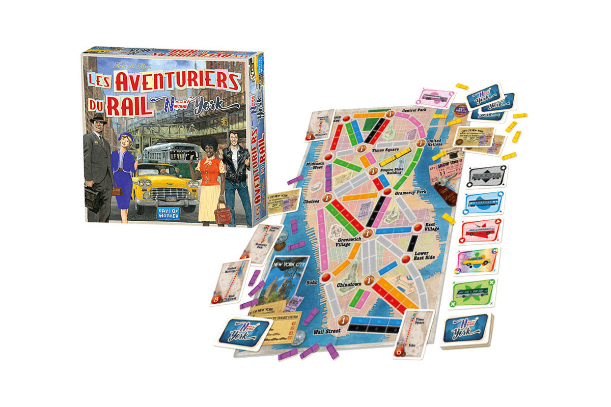 Les Aventuriers du Rail : New York