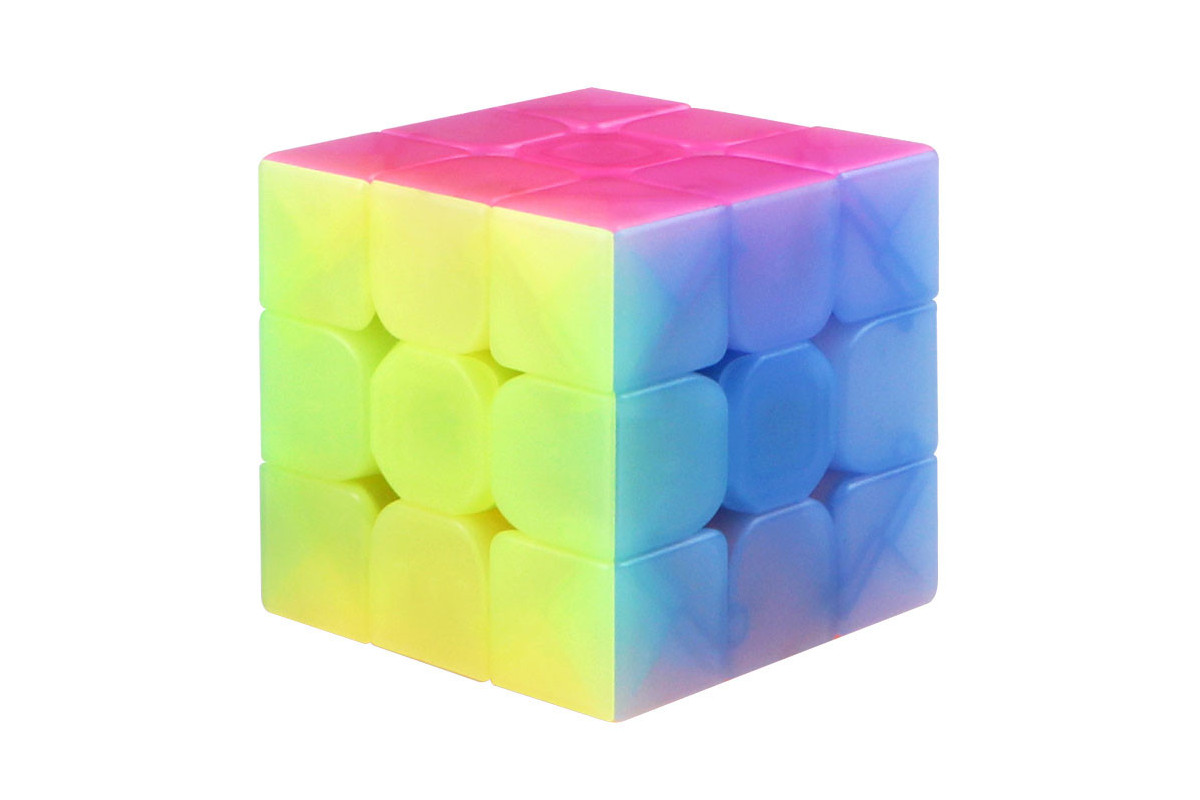 Cube 3x3 QiYi Warrior Jelly Color