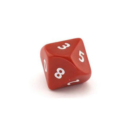 Dé Jumbo 10 faces Opaque