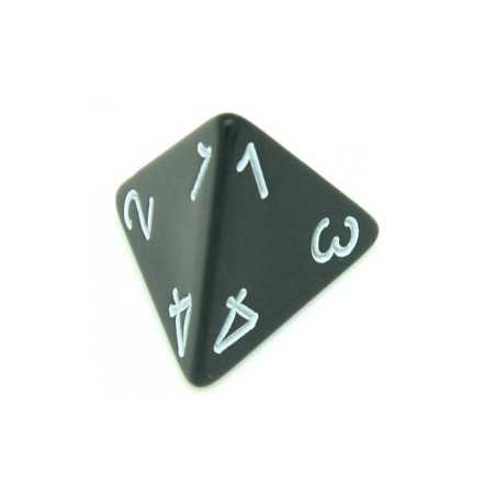 Dé Jumbo 4 faces Opaque