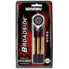 Fléchettes Broadside Winmau laiton 22 gr