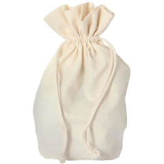 Paire de Sacs coton 21x16cm fond plat