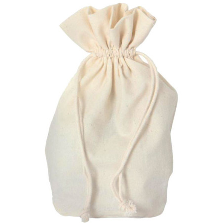 Paire de Sacs coton 21x16cm fond plat