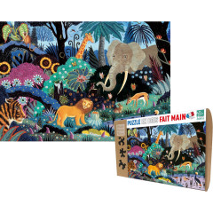 Nuit dans la jungle - puzzle Michèle Wilson 50 pièces