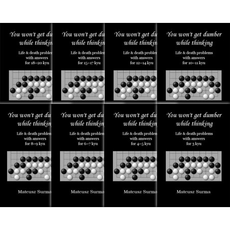 You won't get dumber while thinking (Mateusz Surma) Set de 8 volumes (-5%)