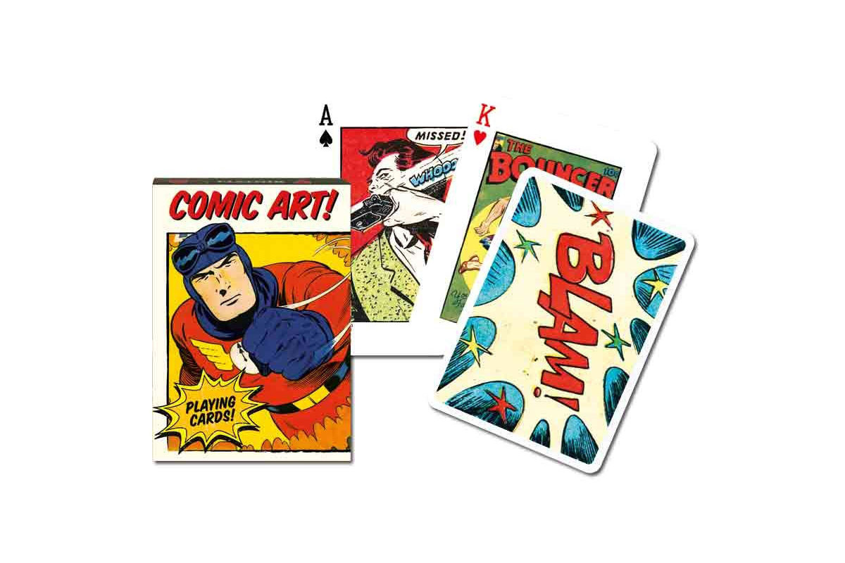 54 cartes Comic Art - Piatnik