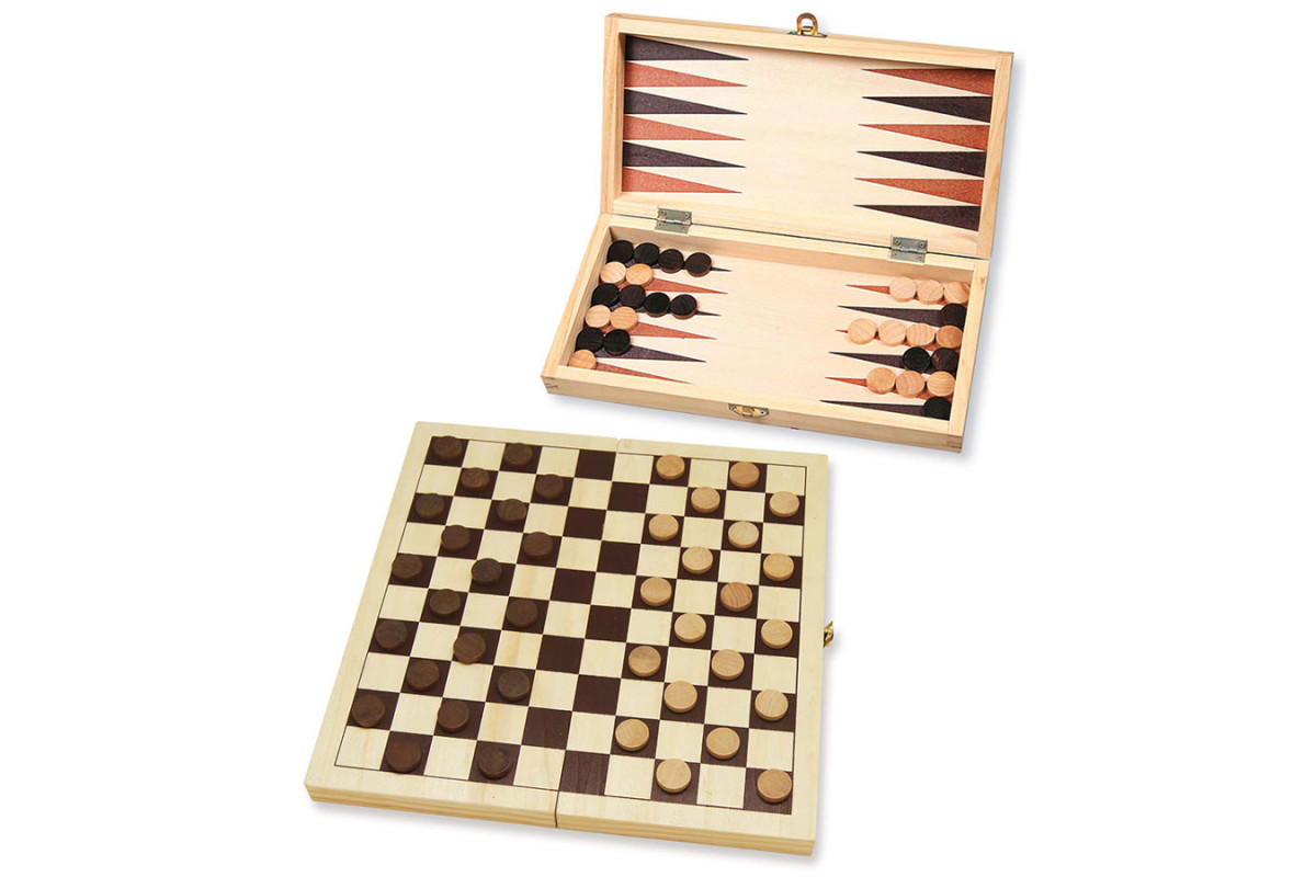 Dames - Backgammon 28cm
