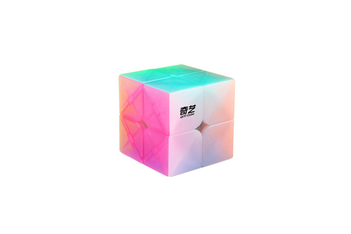 Cube 2x2 QiYi S2 Jelly Color