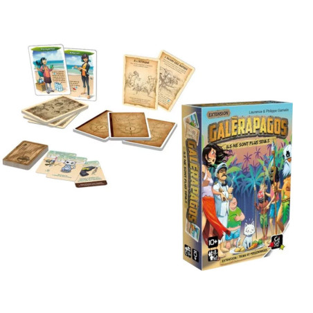 Galèrapagos : extension tribus et personnages