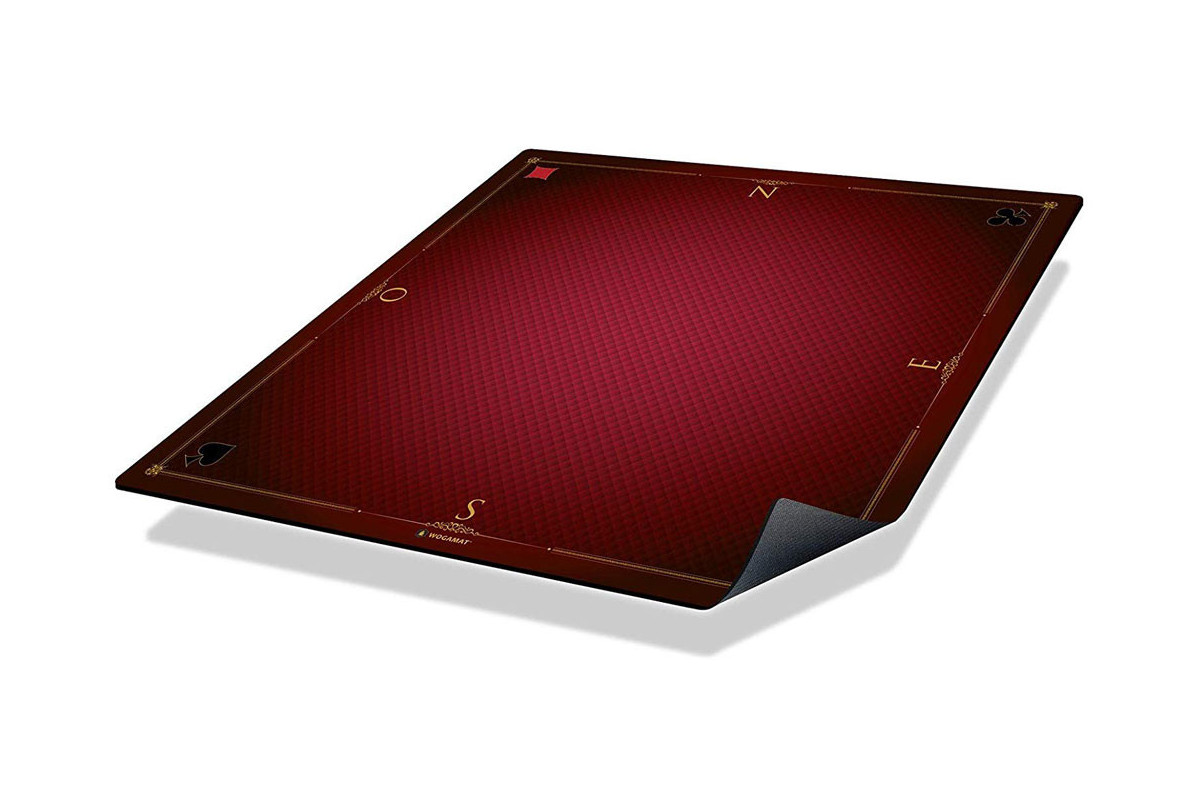 Tapis Prestige Rouge (néoprène galonné 60x60cm)