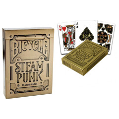 Cartes Bicycle Steampunk Gold