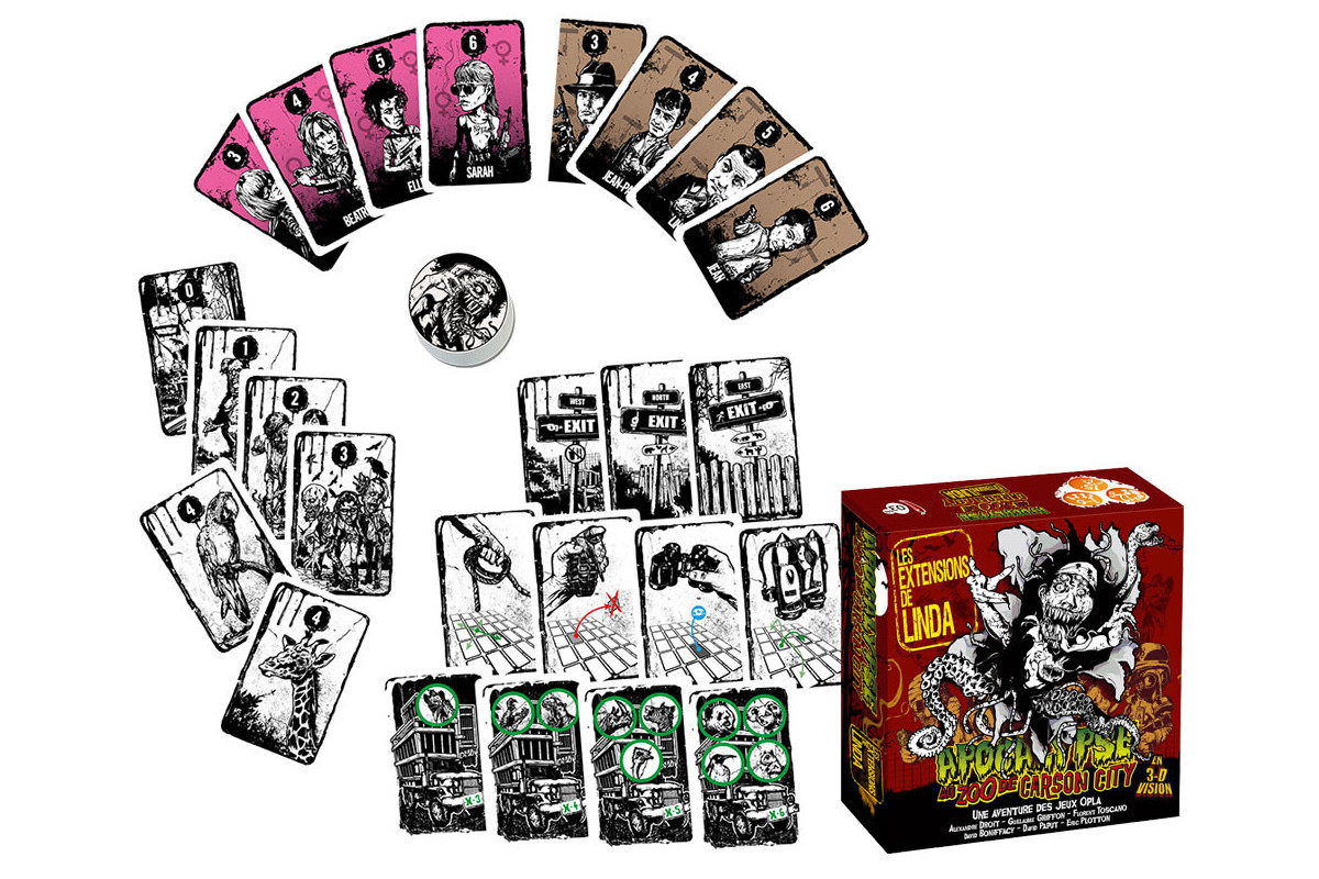 Apocalypse au Zoo de Carson City - Les extensions de Linda