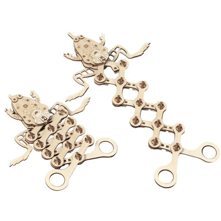 Grenouille 3D mobile en bois Mr Playwood