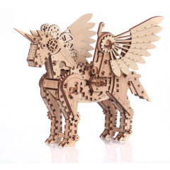 Licorne 3D mobile en bois (petit modèle) Mr Playwood
