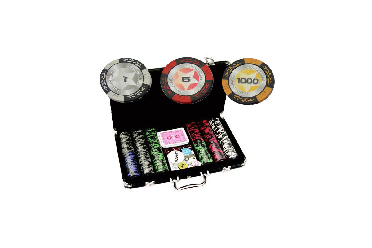 Mallette Poker Crown 300 jetons 14g