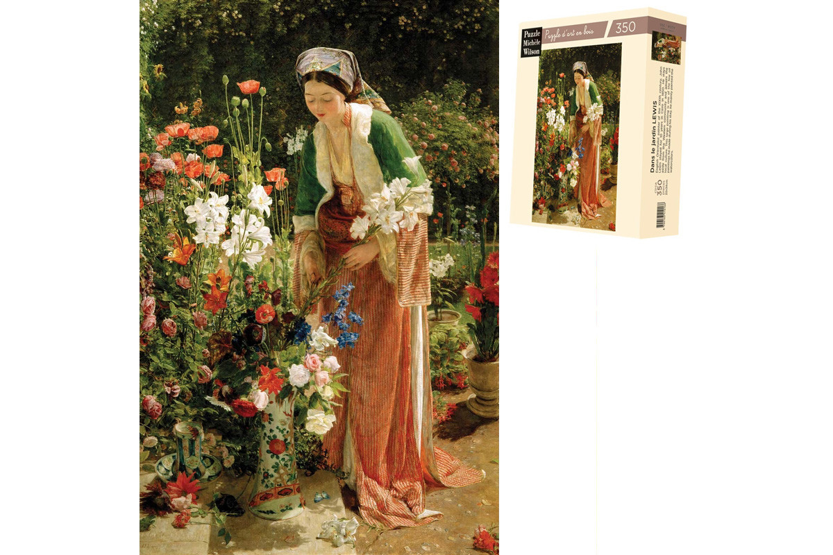 Dans le Jardin - Lewis - puzzle Michèle Wilson 350 pièces