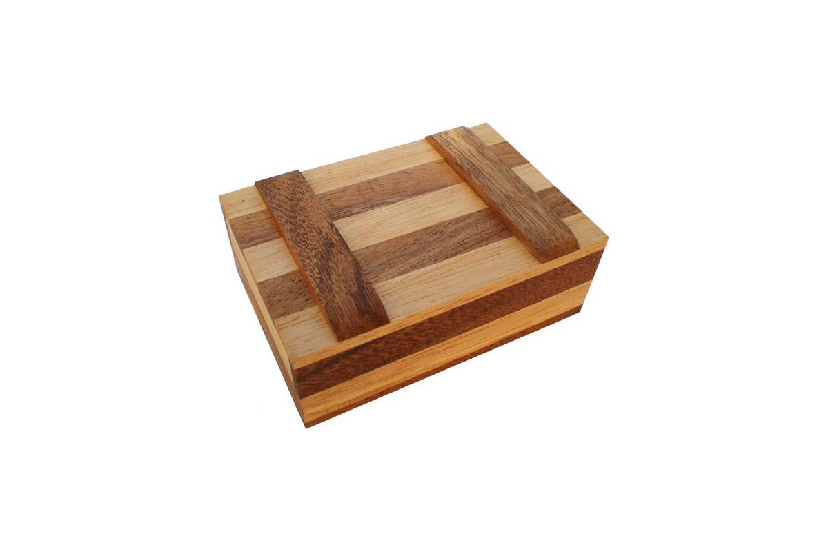 Boîte secrète bicolore