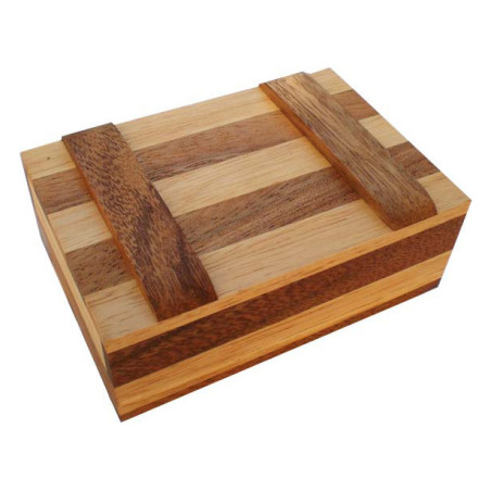 Boîte secrète bicolore