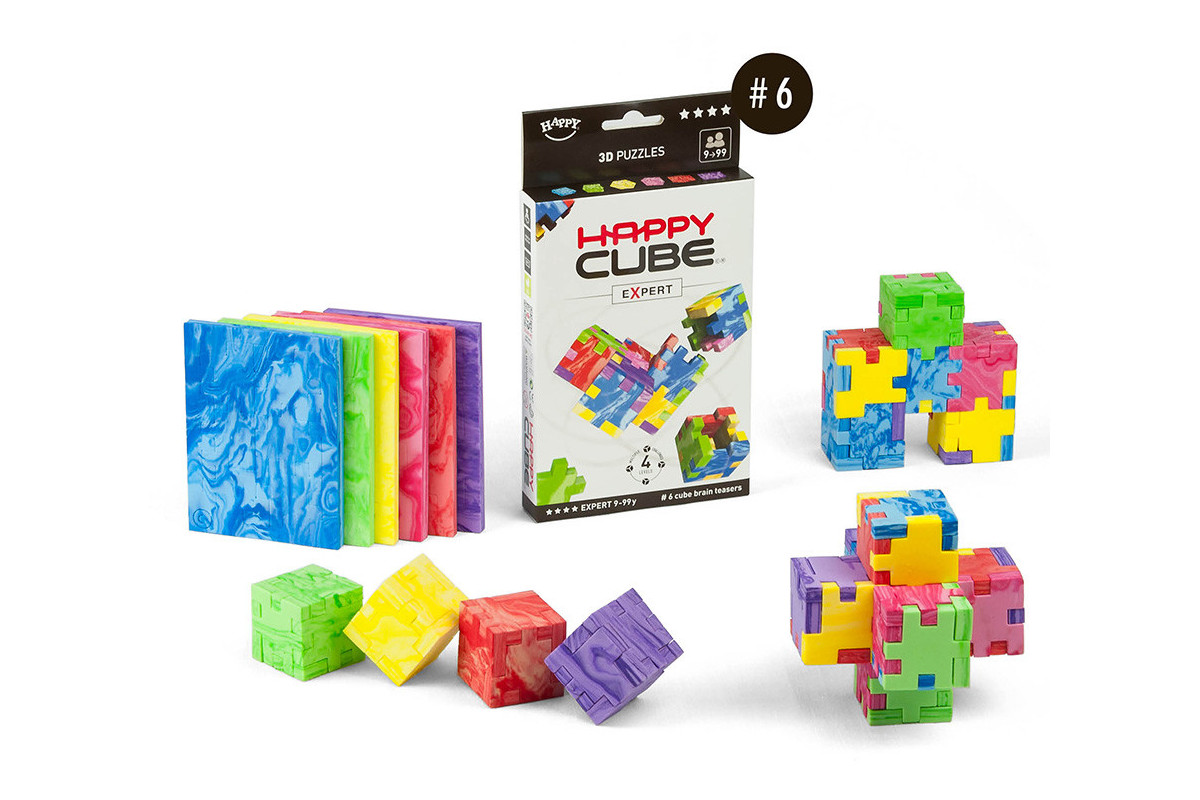 Happy Cube Expert 6 colour Pack