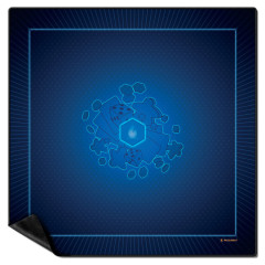 Tapis Universel Bleu (néoprène galonné 92x92cm)