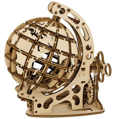Globe 3D mobile en bois Mr Playwood (petit modèle)
