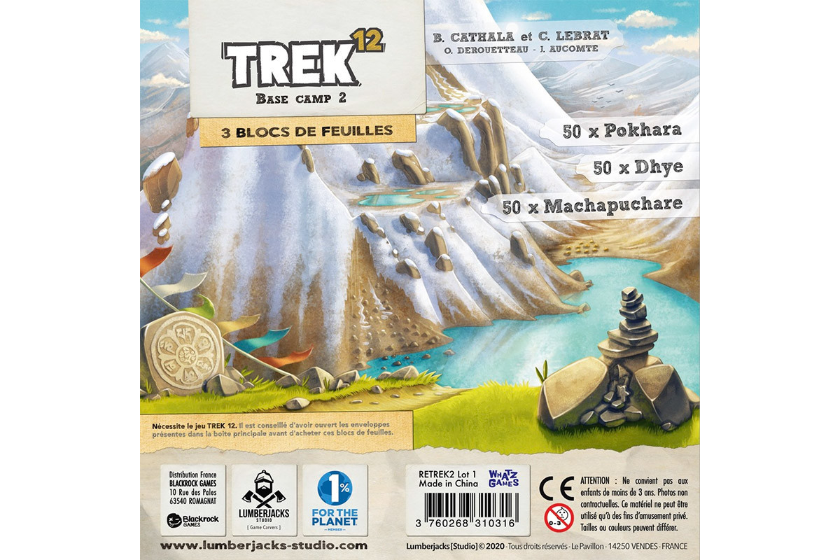 Trek 12 base camp 2 (recharge 150 feuilles)