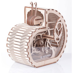 Escargot Tirelire 3D mobile en bois Mr Playwood