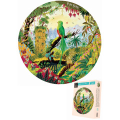 Quetzal Resplendissant - Thomas - puzzle Michèle Wilson 250 pièces