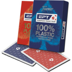 Cartes Fournier 100% Plastic EPT (blue)