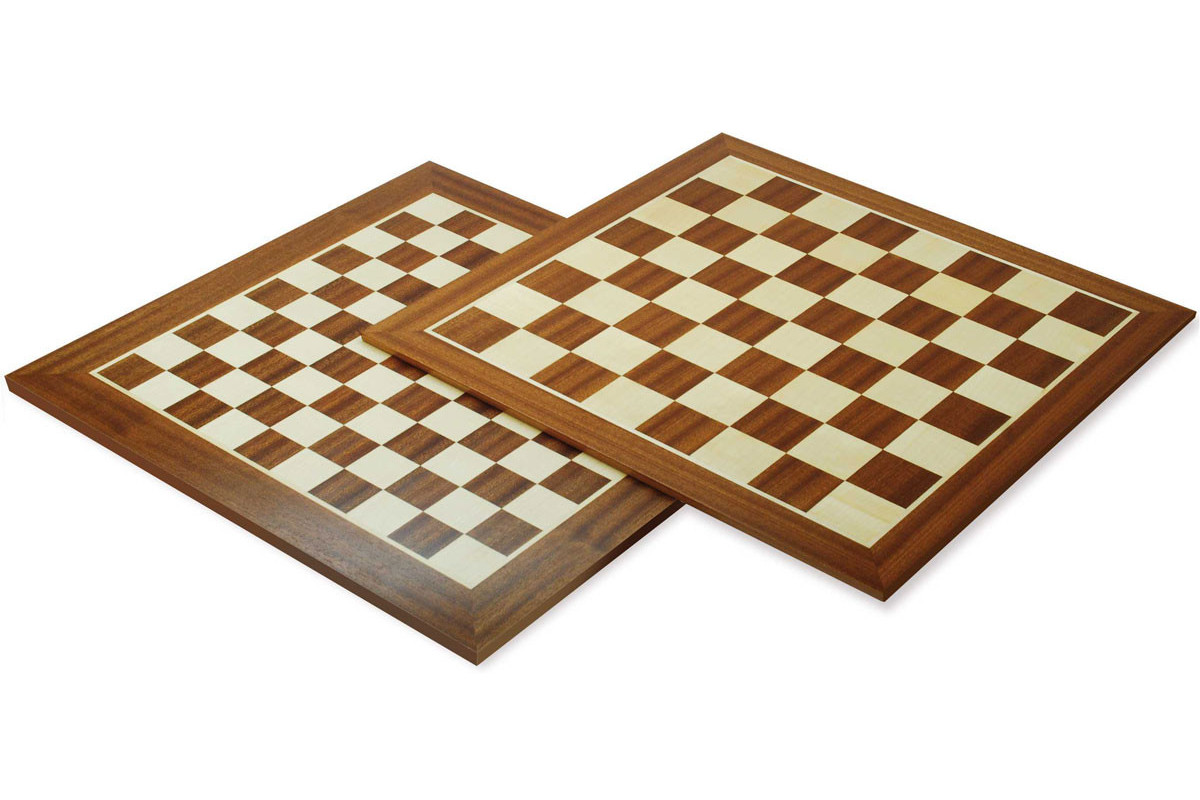 Echiquier/Damier Acajou Erable 48cm case 50/40mm