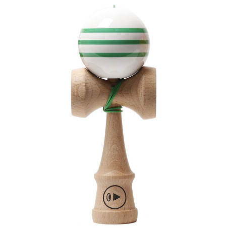Kendama Play Pro II stripes WHITE/GREEN