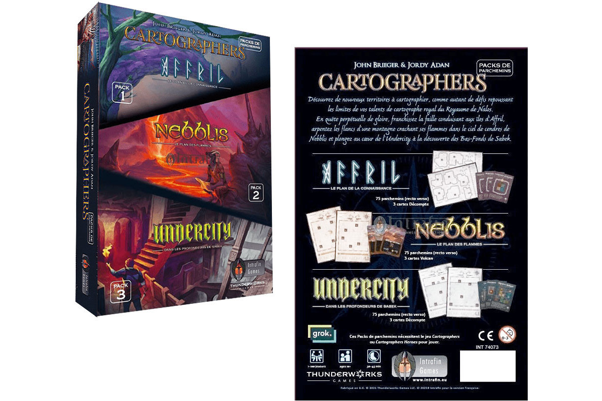 Cartographers Mappack (extension)