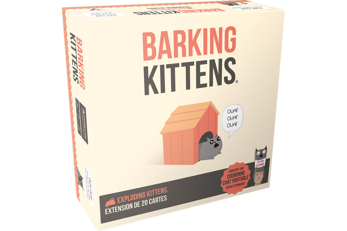 Exploding Kittens : Barking Kittens (Extension)