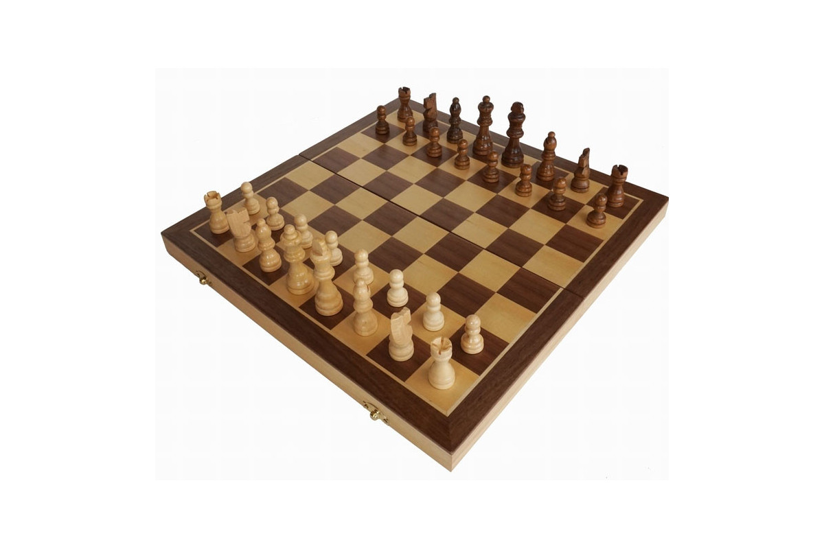 Mallette échecs 38cm magnétique pliable