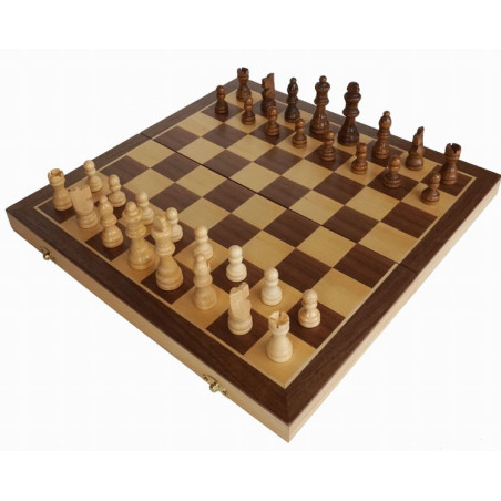 Mallette échecs 38cm magnétique pliable