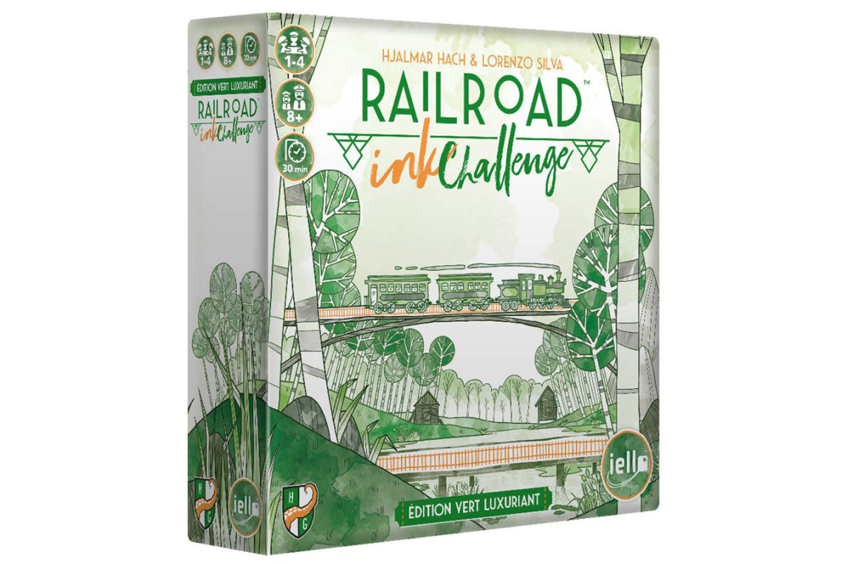 Railroad Ink Challenge - Vert Luxuriant