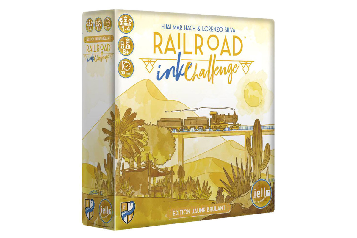 Railroad Ink Challenge - Jaune Brulant