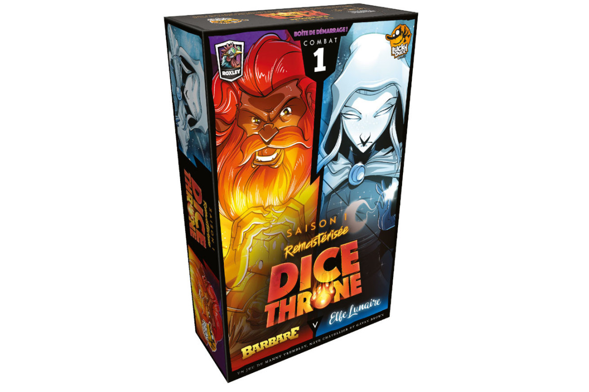 Dice Throne S1- Barbare VS Elfe Lunaire