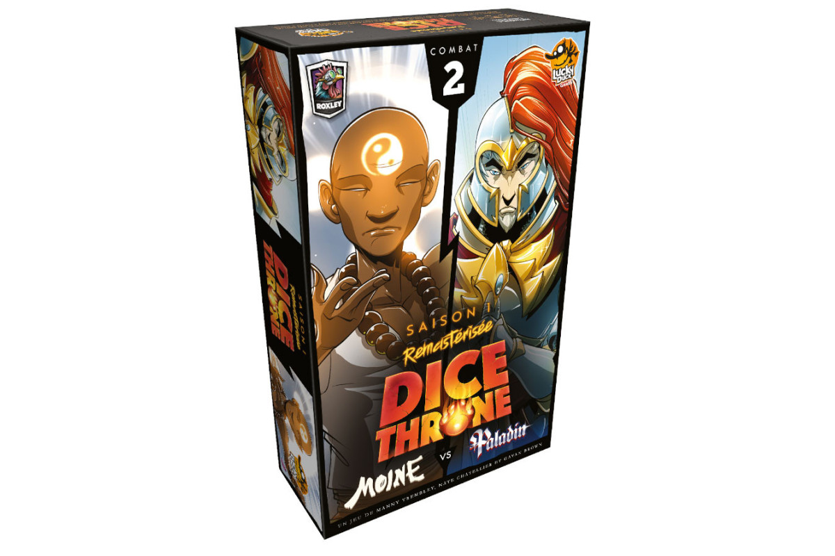 Dice Throne S1- Moine VS Paladin