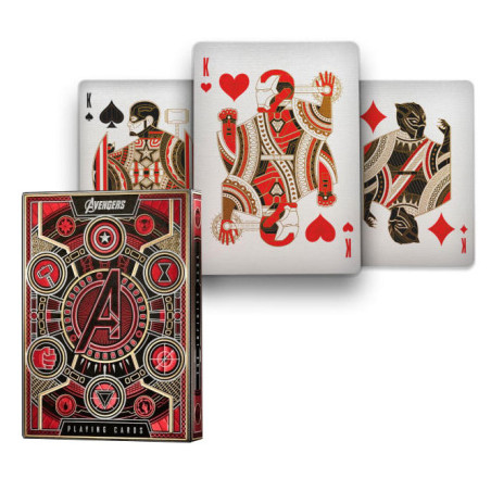 Cartes Theory11 Avengers (rouge)