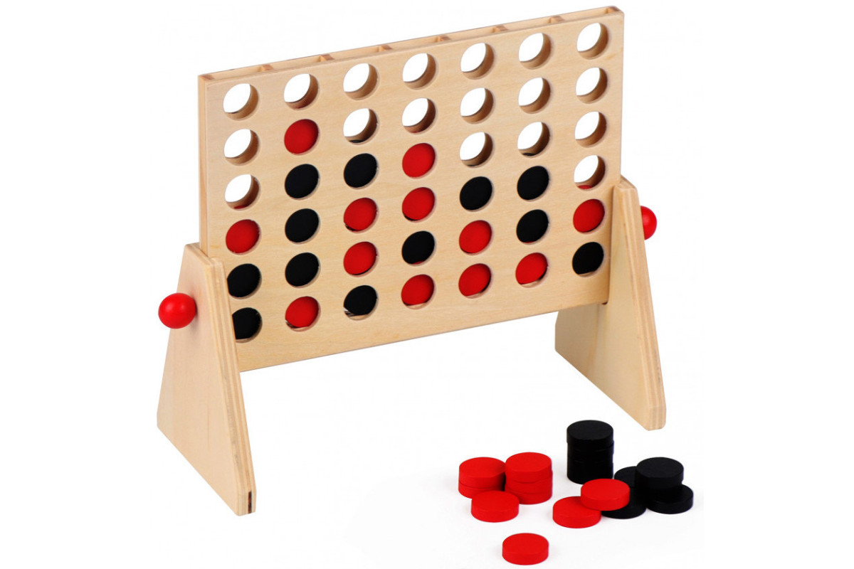 4 en ligne (puissance 4) en bois