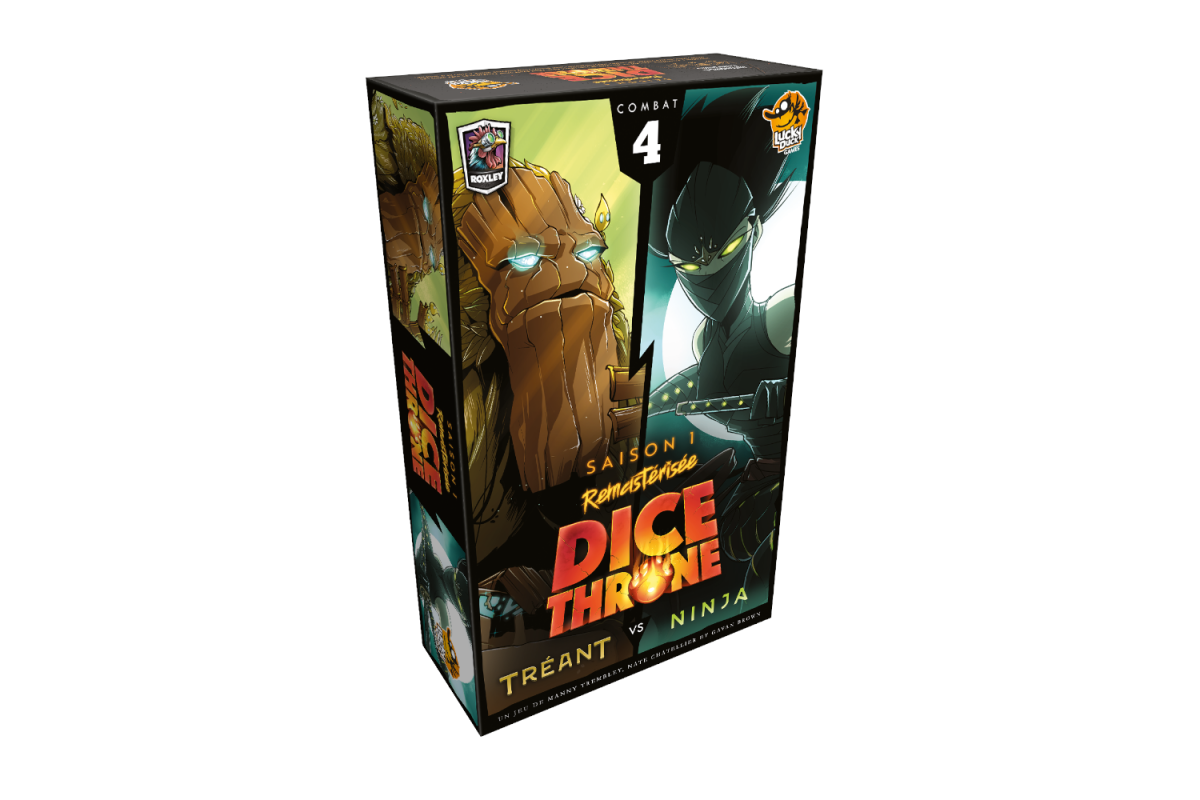 Dice Throne S1- Tréant VS Ninja