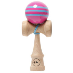 Kendama Play Pro II stripes PINK/BLUE