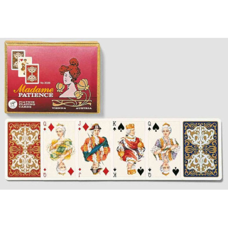 Cartes de patience Madame