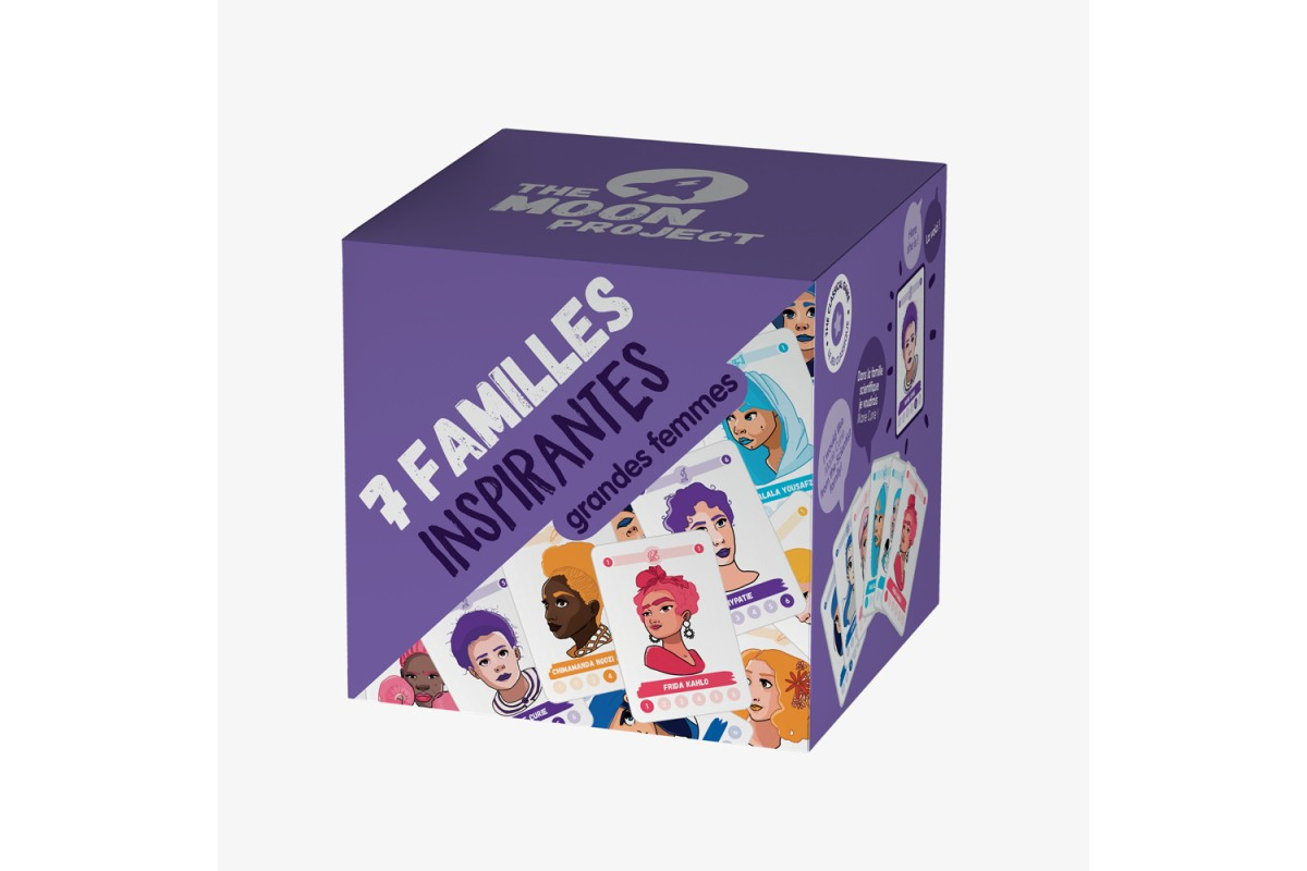The Moon project - 7 familles inspirantes- grandes femmes